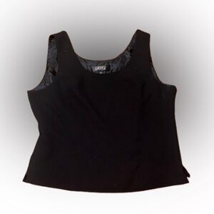 Kasper Women's Black Sleeveless Top